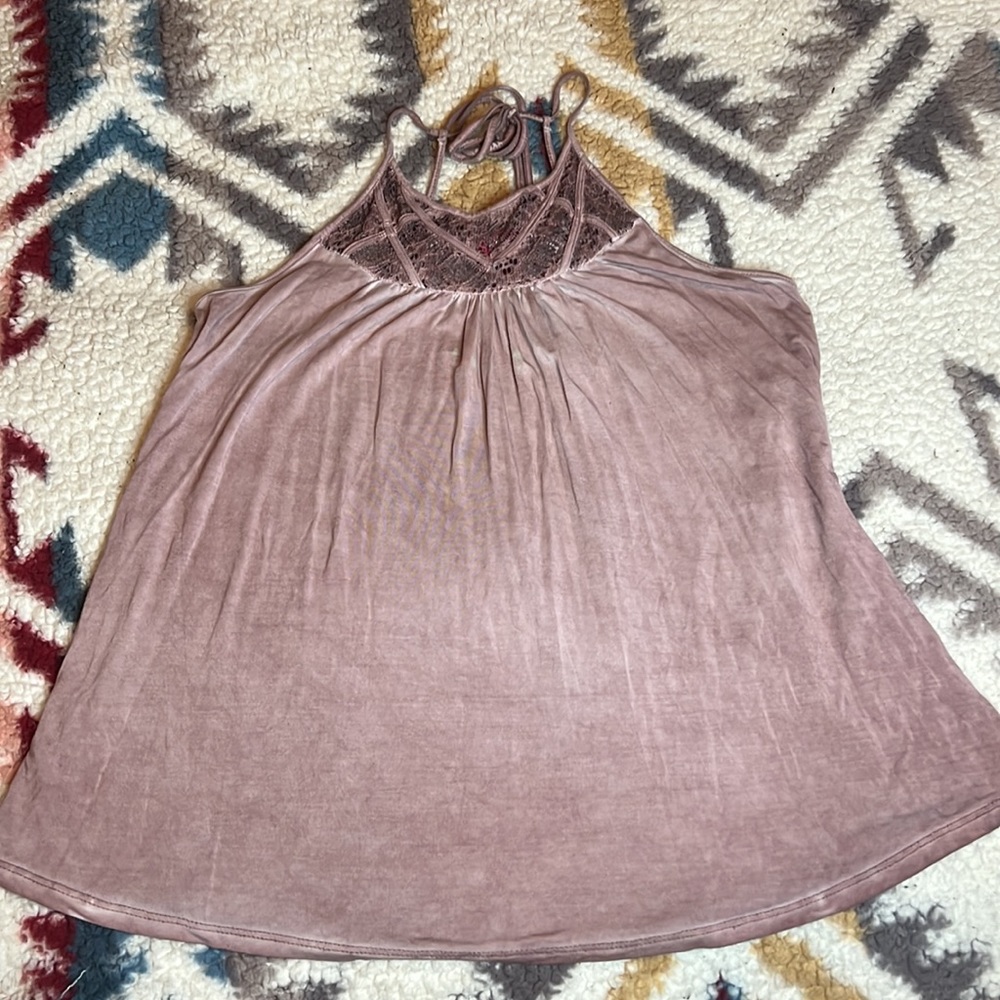 Daytrip lace halter top